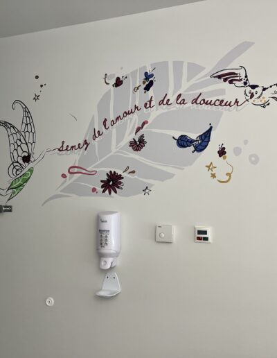 décoration murale néonatalogie